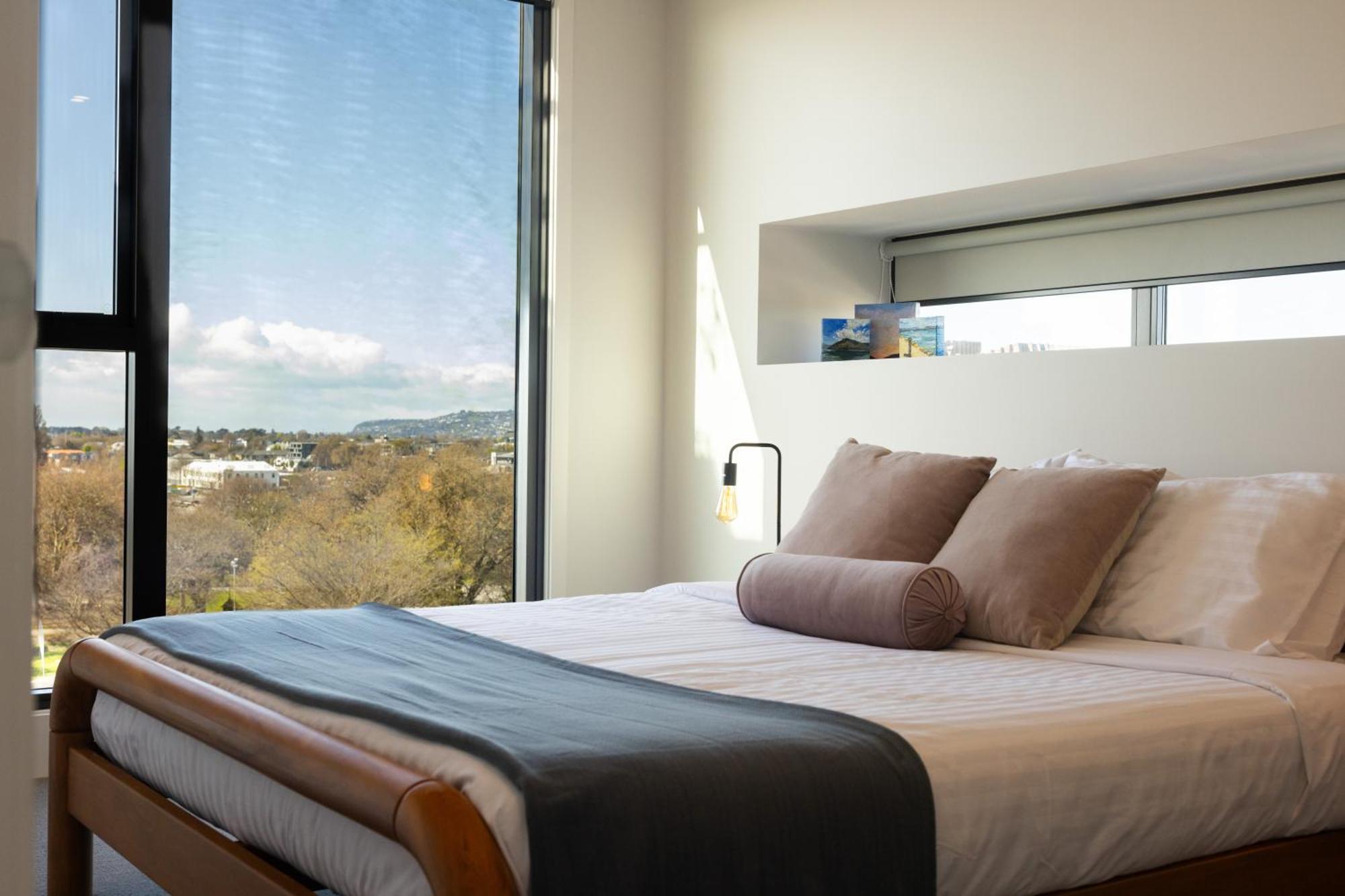 Luxury 2 Bedroom Cbd Apartment With Free Parking Christchurch Exterior foto