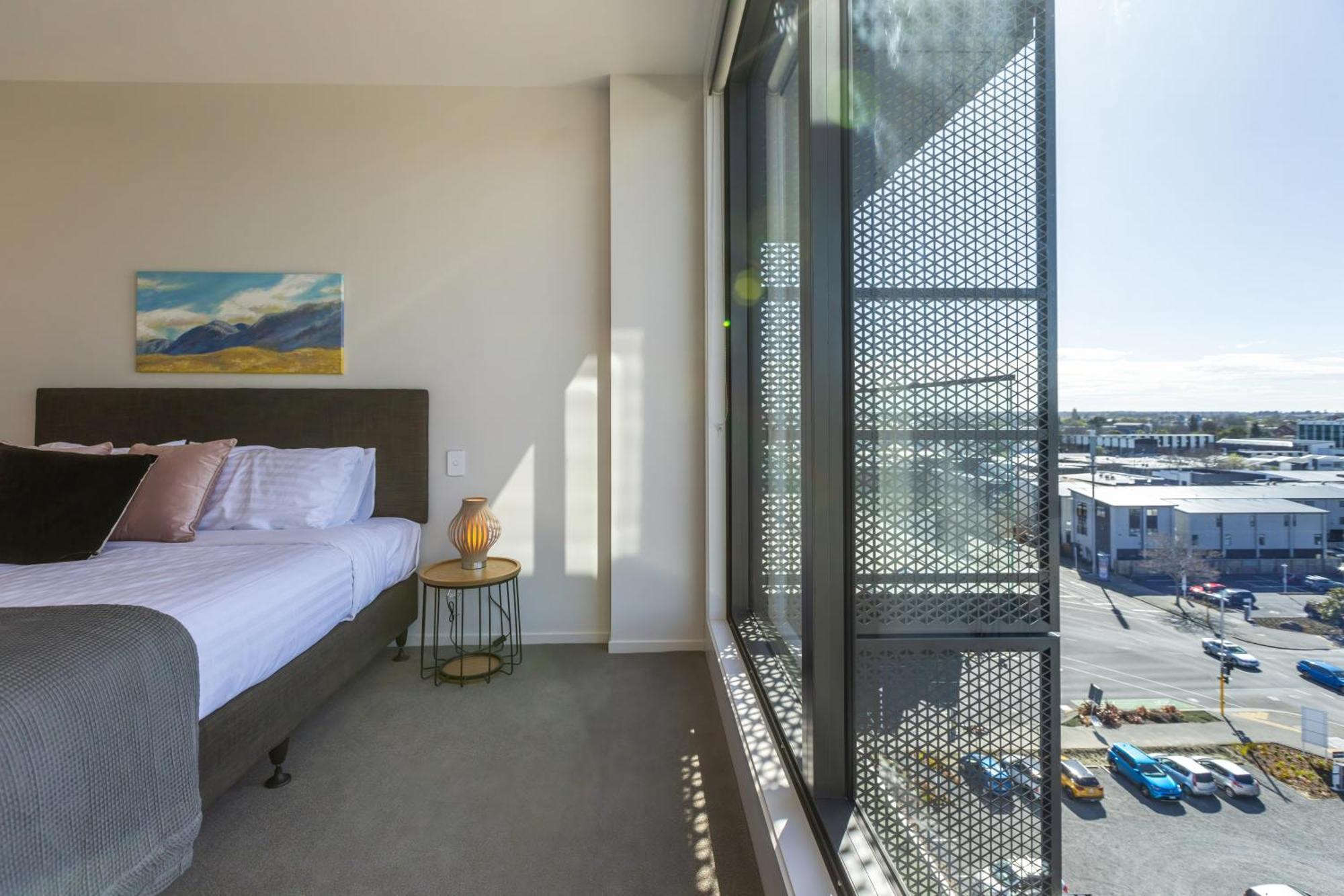Luxury 2 Bedroom Cbd Apartment With Free Parking Christchurch Exterior foto